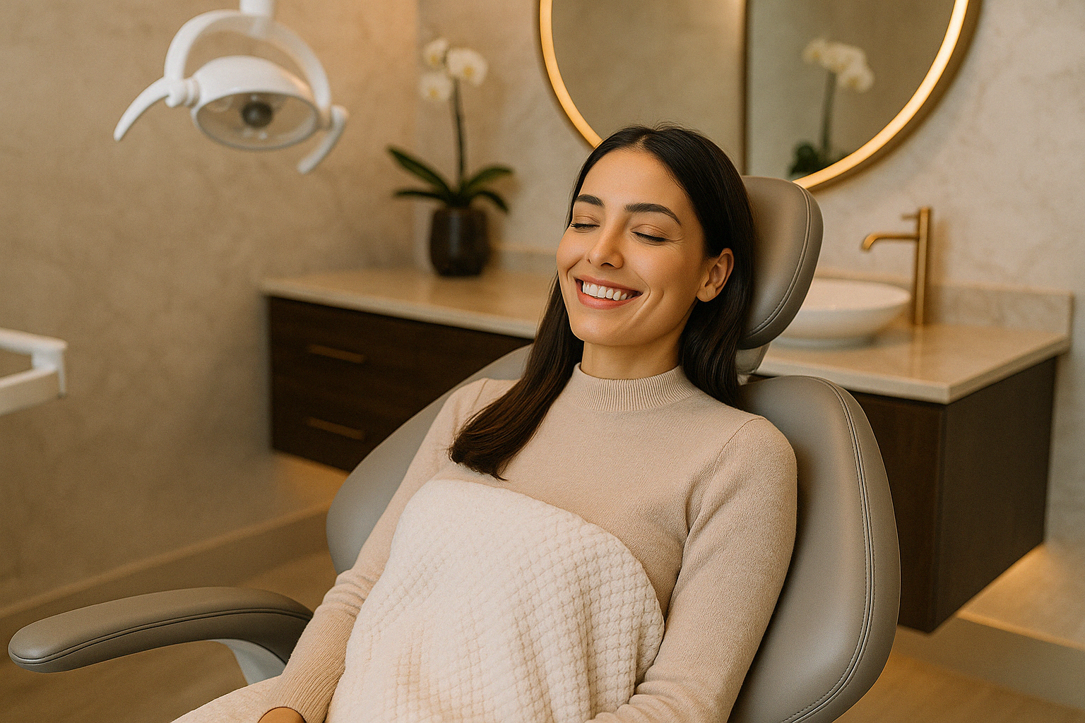 Spa-like dental environment